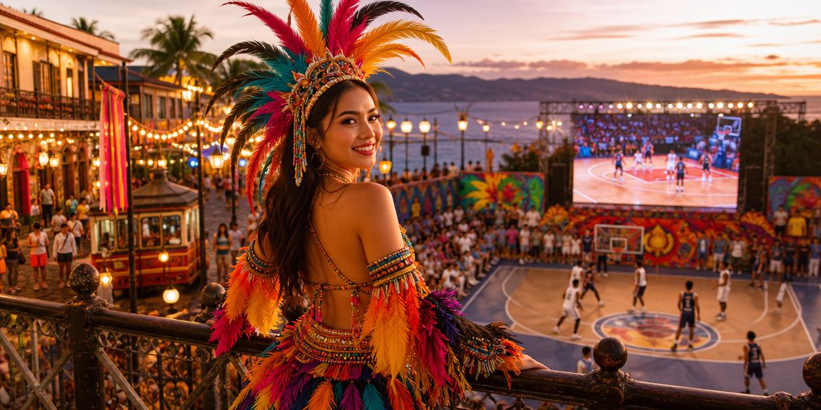 ji99 Poker Dumaguete Rizal Boulevard Ati-atihan festival gaming atmosphere