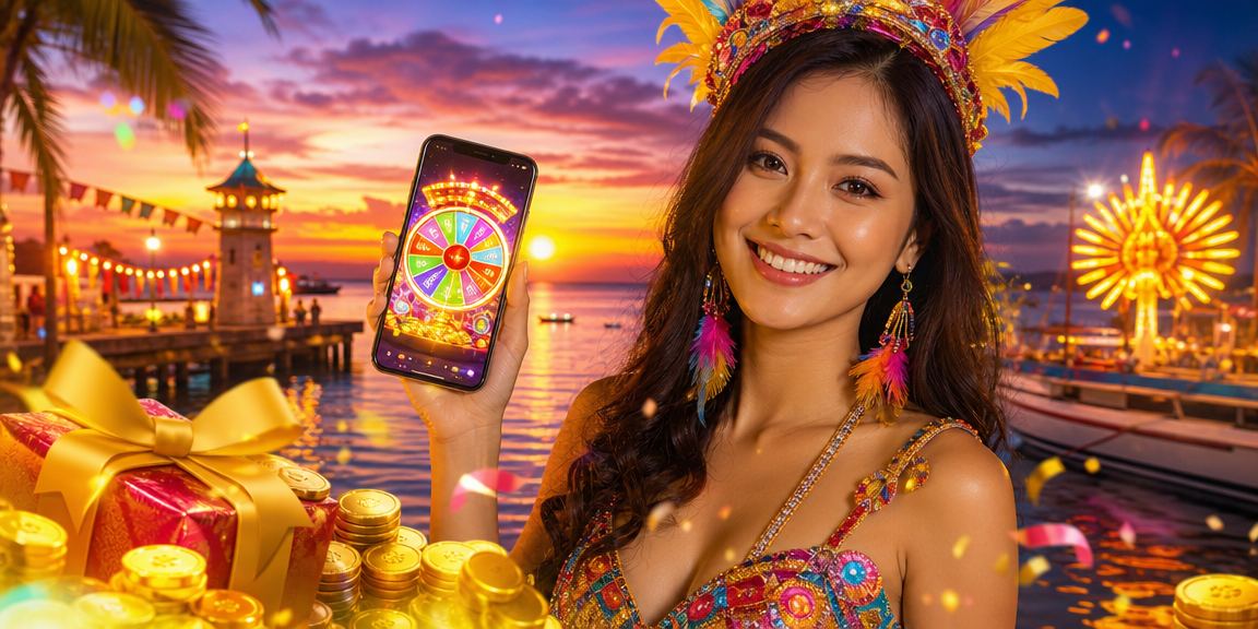 ji99 PBA Betting lucky draw celebration at Zamboanga Paseo del Mar Sinulog festival